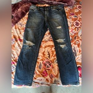 Joe’s Jeans distressed tapered fit